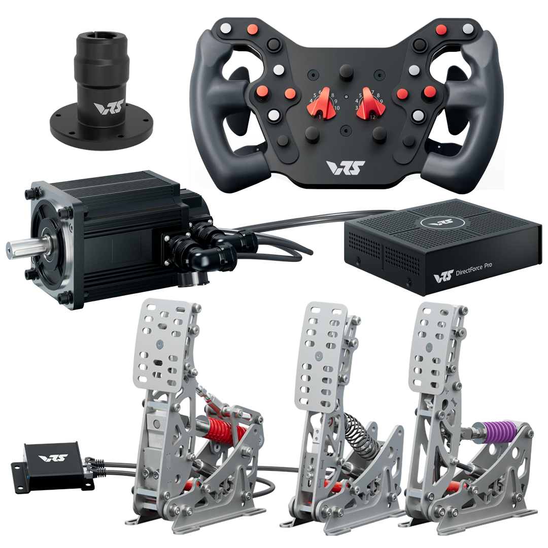 VRS Lite Formula Wheel 20Nm Wheel Base Bundle