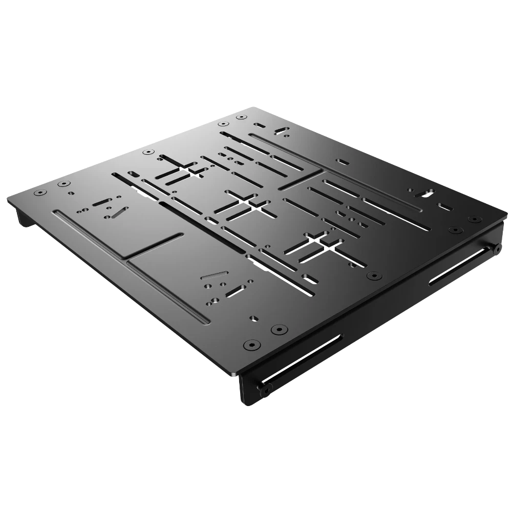 Universal Pedal Plate with Pre-Drilled Mounting Holes
