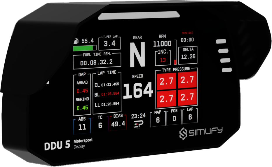 DDU 5 Dashboard | Simufy
