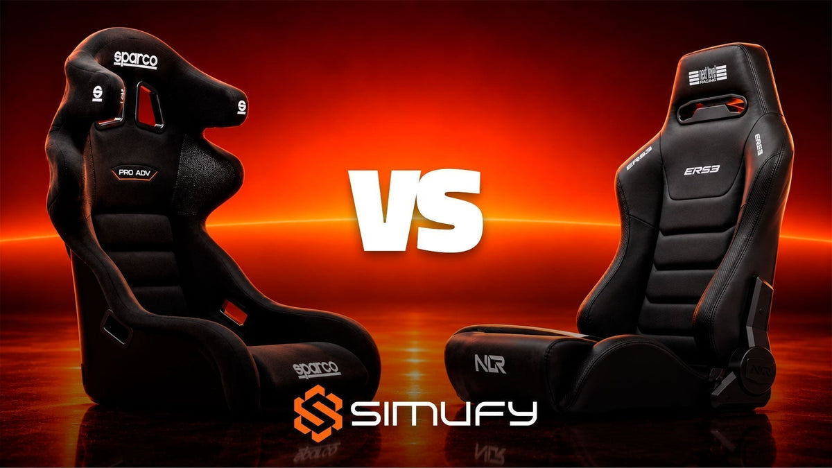 Baquet o semi-baquet: qué asiento necesitas para tu simulador de simracing