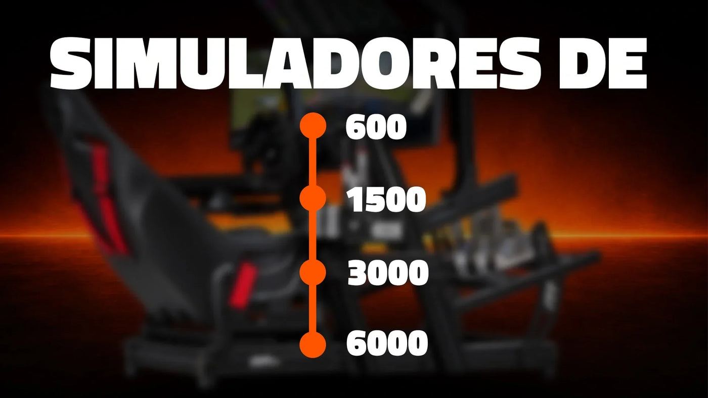 Volante, pedales y cockpit: 4 simuladores de sim racing completos de (600 € a 6.000 €)