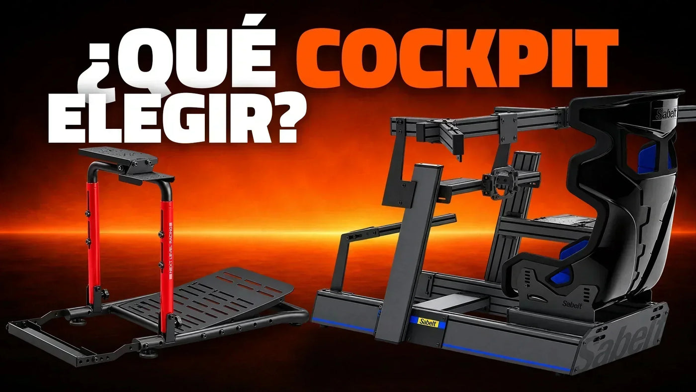 Cómo Elegir el Cockpit de Sim Racing Adecuado para Ti