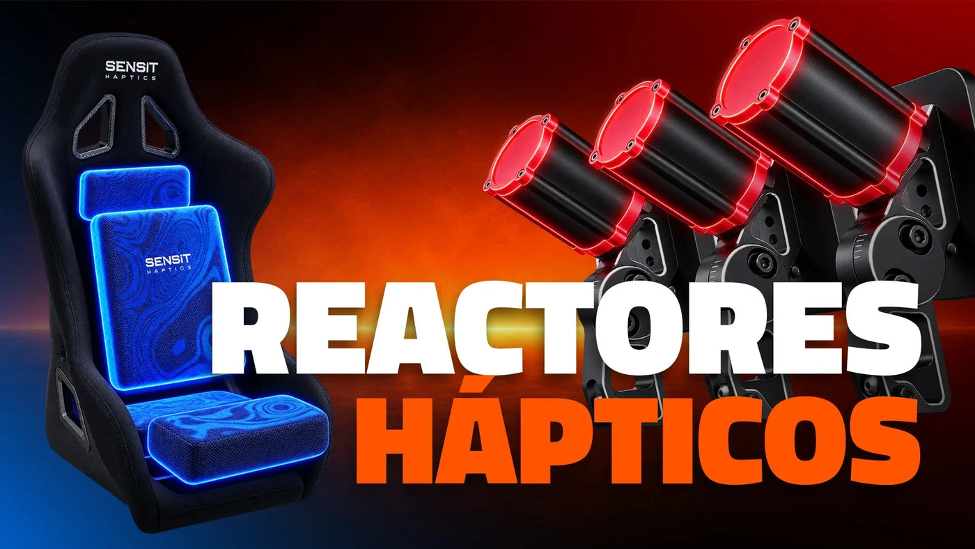 Reactores hápticos para sim racing: la guía completa