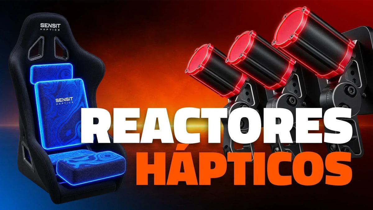 Reactores hápticos para sim racing: la guía completa