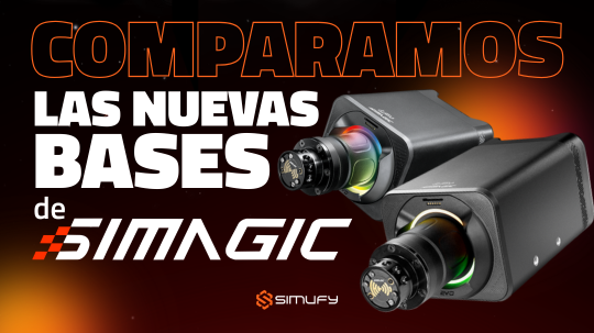 Comparativa nuevas bases de Simagic: EVO Sport vs Alpha EVO vs Alpha EVO Pro