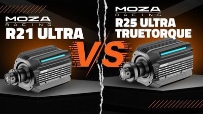 MOZA R25 Ultra TrueTorque vs MOZA R21 Ultra: ¿cuál se adapta mejor a ti?