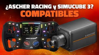 Compatibilidades entre los volantes Ascher Racing y la Simucube 3