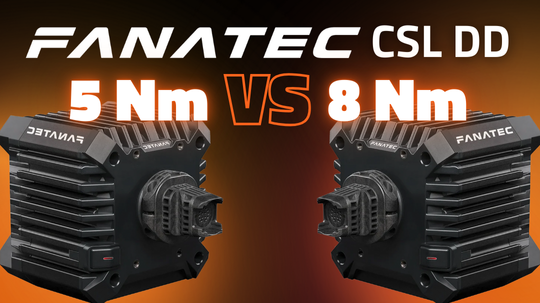 Fanatec CSL DD 5 Nm vs 8 Nm