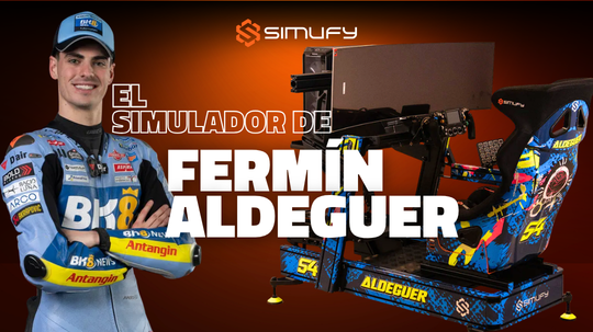 El simulador de Fermín Aldeguer: así es su setup profesional de simracing