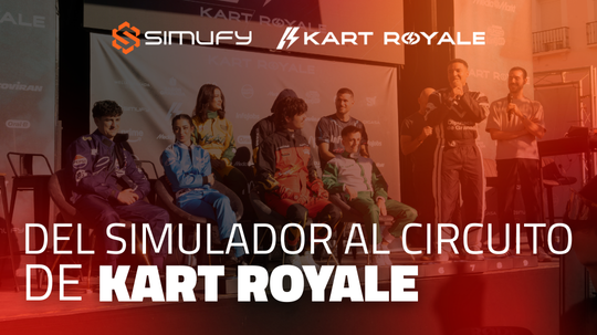 Simufy recrea el circuito urbano de Kart Royale en Granada para el entrenamiento de los creadores