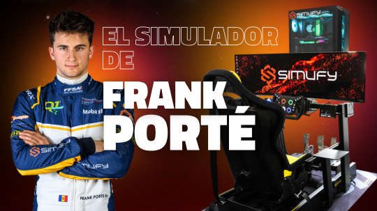 Hoy te mostramos el simulador de Frank Porté: el piloto híbrido que une el mundo real y virtual