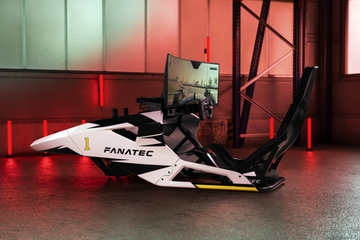 Complete Fanatec ClubSport Formula sim racing simulator