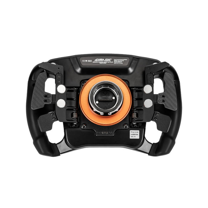 【未使用ペダル付】Simagic風VR＋ハンドル＋3ペダルセット Module 3 Simagic Zeus Paddles | Clutch, Shift & Extra Control | Simufy