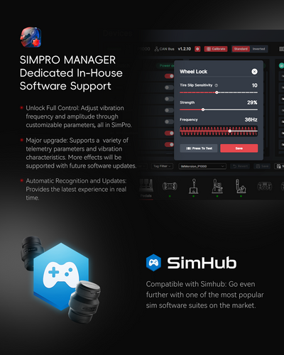 Sistema de Vibración HPR NEO Simagic