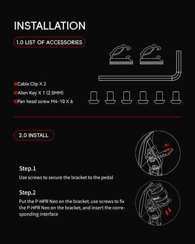 Sistema de Vibración HPR NEO Simagic