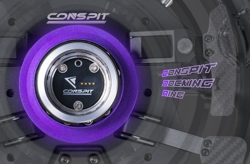 CDR Conspit Adapter Typ QR NRG Lenkradseite