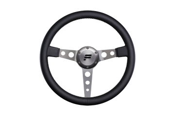 Round 350 mm Fanatec ClubSport Classic 2 rim in leather with vintage styling