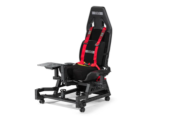 Next Level Racing Flight Seat Pro, assento de voo profissional com poste HOTAS central