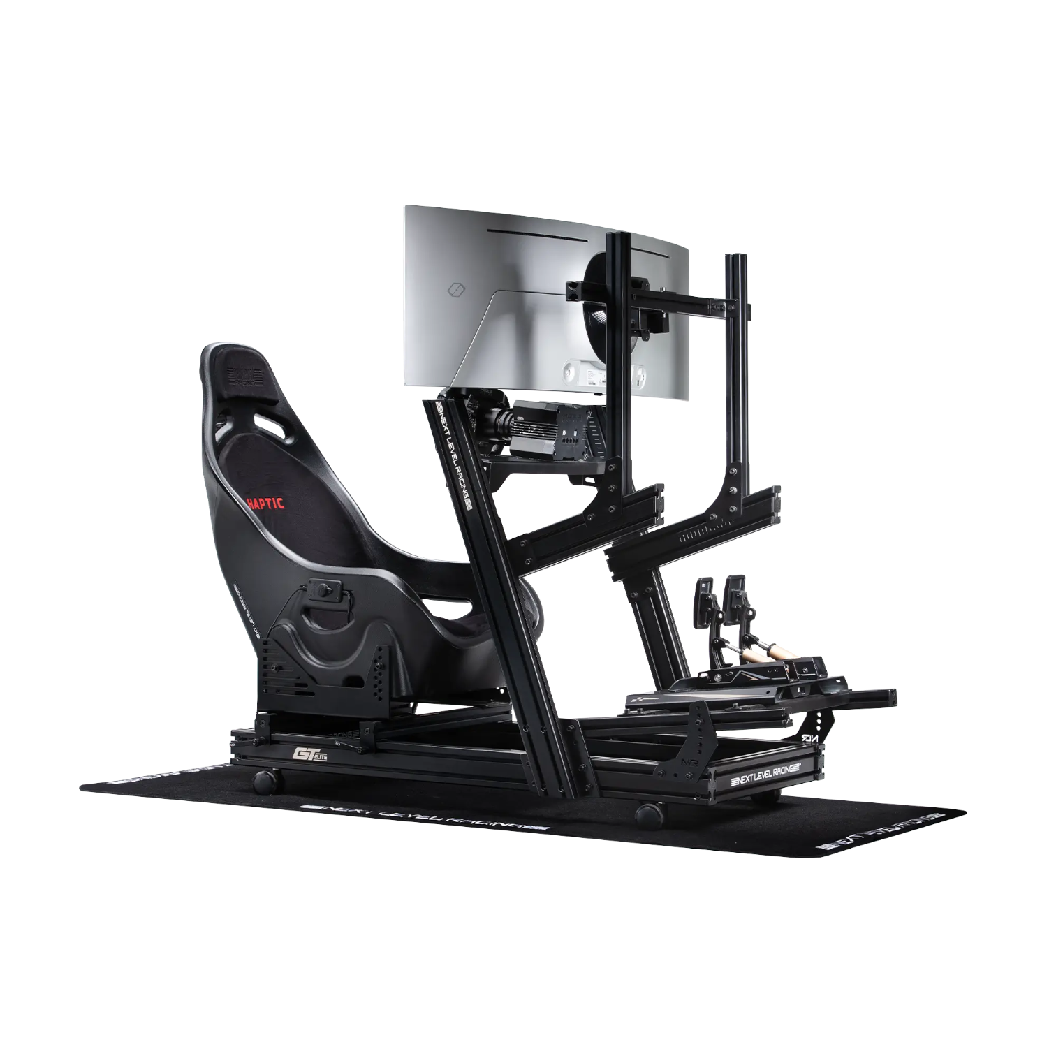 Haptic Racing Chair Next Level Racing ES1 Haptic | Haptic Bucket Sim Seat | Simufy