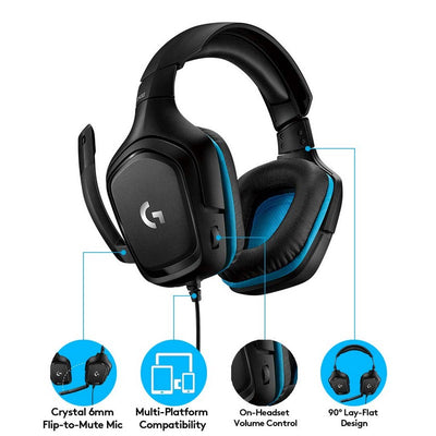 Auriculares Logitech G432 Gaming 7.1