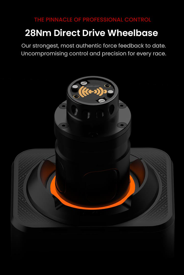 Wheelbase Direct Drive 28Nm Simagic Alpha EVO Ultra | Precisión Pro ...