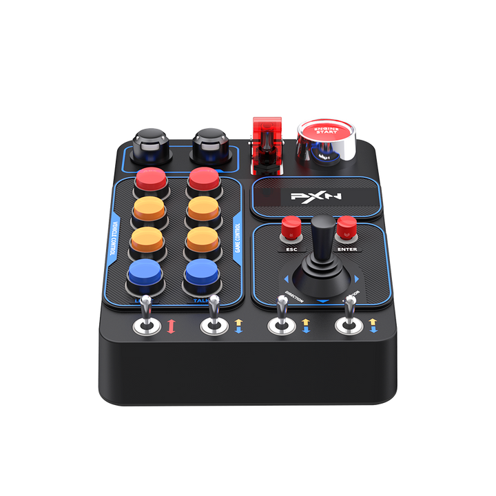 PXN CB1 | Sim Racing Button Box 30 RGB Buttons | Simufy