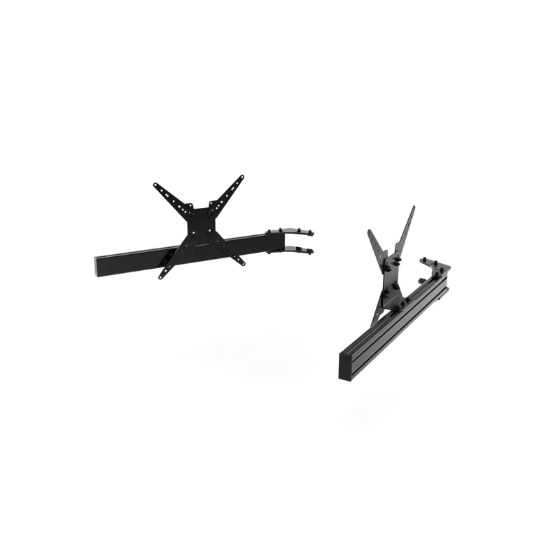 Trak Racer 980mm Triple Monitor Arms | Up to 45
