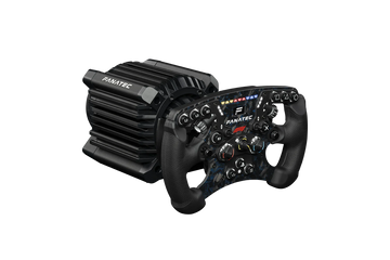 Fanatec ClubSport Racing Wheel F1, bundle with forged-carbon F1 wheel and ClubSport DD+ base