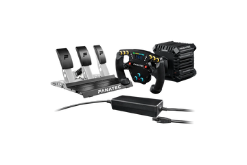 Fanatec CSL DD QR2 8 Nm F1 Esports Ready2Race bundle with wheel, base and pedals