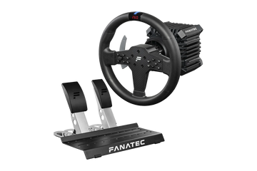 Ready2Race Fanatec CSL DD QR2 5 Nm pack with base, wheel and pedals