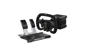 Fanatec CSL DD QR2 Ready2Race Vision GT: Sim-Racing-Bundle mit Porsche-Lenkrad, 5-Nm-Direct-Drive-Basis und CSL Pedalen