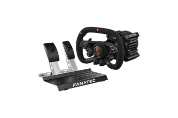 Fanatec GT DD Pro Ready2Race Vision GT: sim racing bundle with Porsche wheel, 8 Nm wheelbase and CSL pedals for PS5 and PC