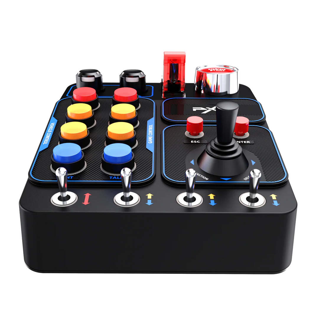 Button Box Simulador PXN CB1 | 30 Botones RGB y Joystick | Simufy