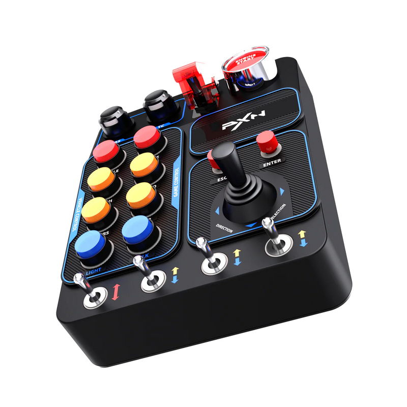 PXN CB1 | Botonera Button Box 30 Botones RGB | Simufy
