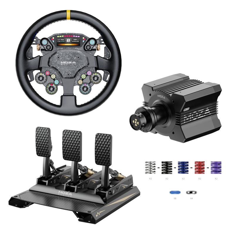 MOZA R12 V2 Bundle | 12 Nm Direct Drive Wheelbase | Simufy