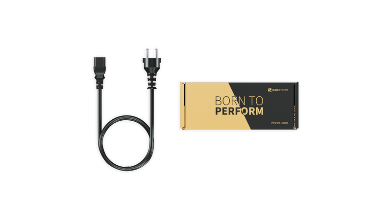 Cable de Alimentación Qubic System tipo UE
