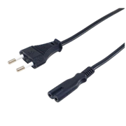 Equip Netzkabel C7 auf Euro 2-polig 1,8 m