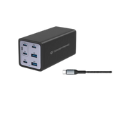 Conceptronic OZUL06BE GaN 200 W – USB-C-Ladegerät 6 Ports