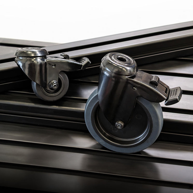 Set de Ruedas Giratorias TREQ