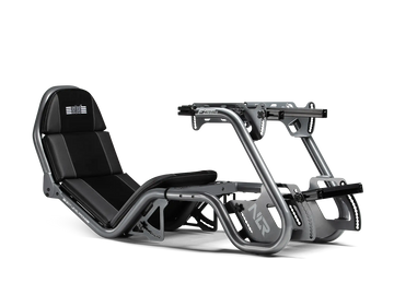 Next Level Racing F-GT Pro, cockpit tubular com licença FIA para sim racing, vista frontal