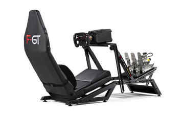 Cockpit Next Level Racing F-GT — em posição GT