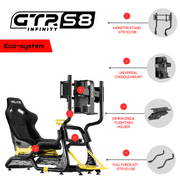 OPLITE GTR S8 Elite – Premium Sim Racing Cockpit