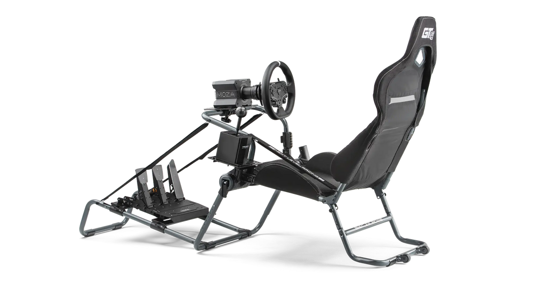 ほぼ新品) Next Level Racing GT-Lite (グレー) Experience the GTLite Carbon Grey Edition: The Ultimate