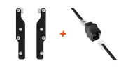 Conector ActivePedal Simucube y Soporte Montaje con Pedales Heusinkveld