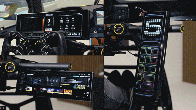 Pantalla táctil simracing CORSAIR XENEON EDGE 14.5” dashboard | Simufy