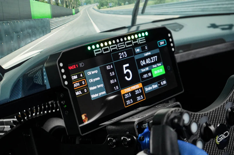 Porsche 911 GT3 Cup Dashboard