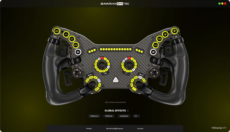 Delta PULSE BavarianSimTec Steering Wheel 