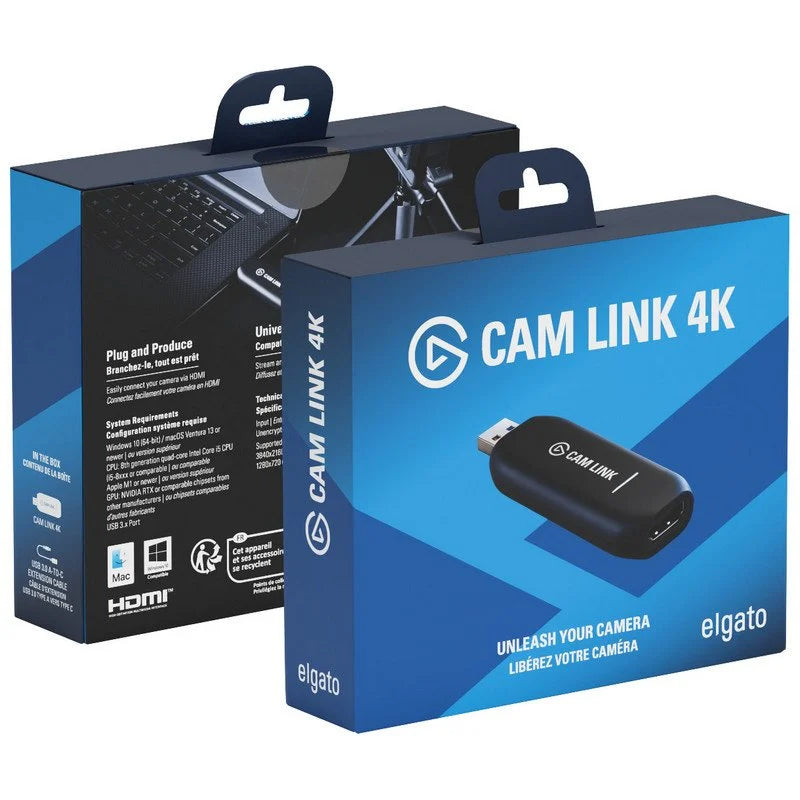 Elgato Cam Link 4K Capture Card for DSLR Cameras 4K60 Simufy