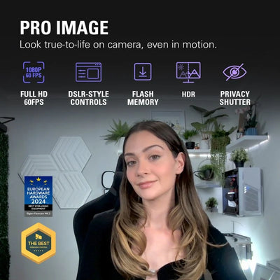 Webcam Elgato Facecam MK2 para streaming FullHD HDR