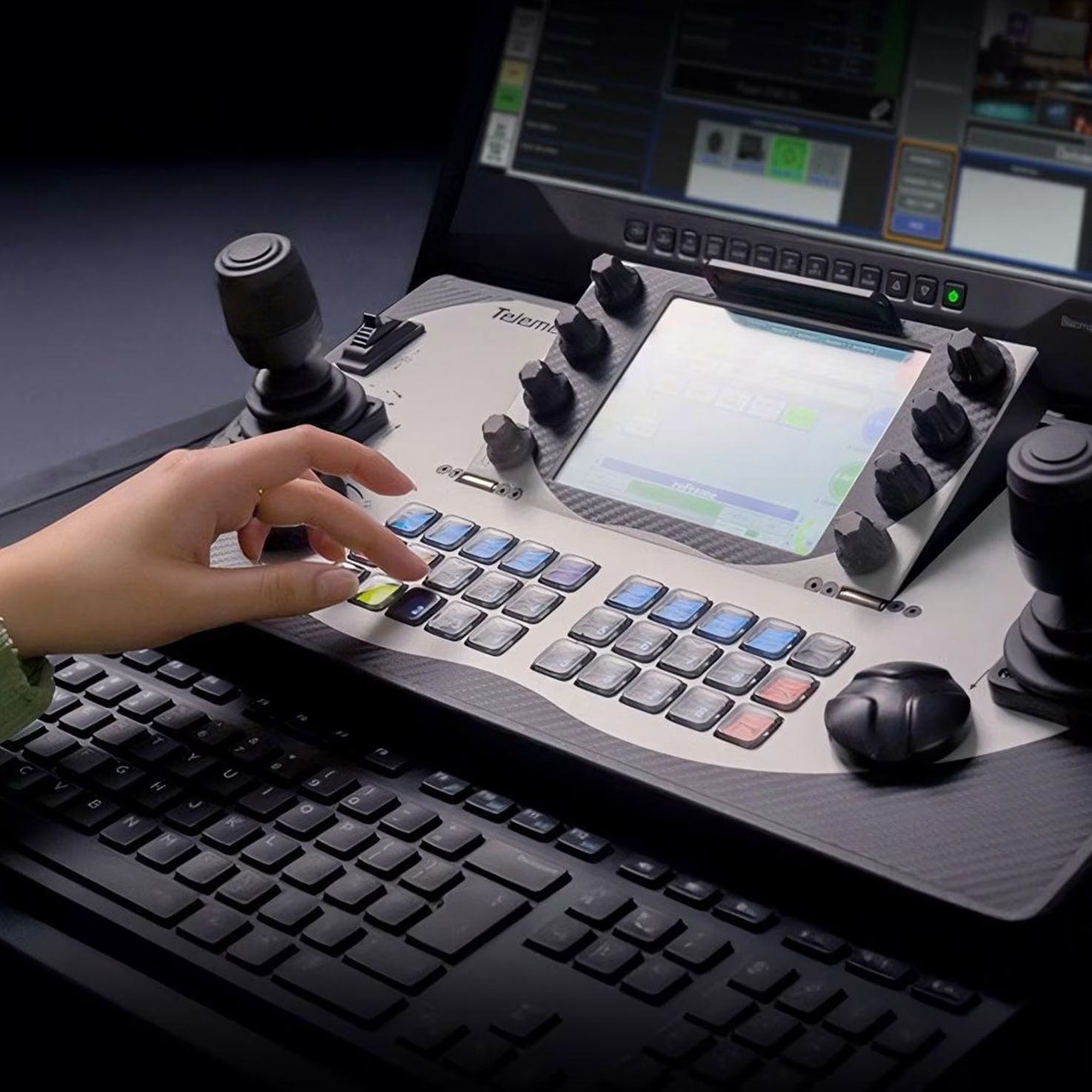 Stream Deck Module Dimensions Panel de control Stream Deck Module LCD para hardware personalizado ...